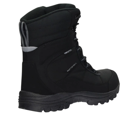 Wytrzymałe i wodoodporne buty zimowe męskie wysokie śniegowce American Club