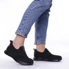 Czarne półbuty damskie sportowe i komfortowe NEWS