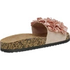 Korkowe klapki damskie pudrowy róż Jezzi