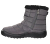 Szare śniegowce damskie ciepłe botki wodoodporne zimowe Jezzi