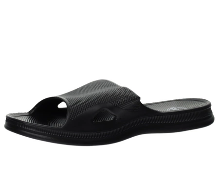 Czarne klapki damskie na ogród ogrodowe NEWS