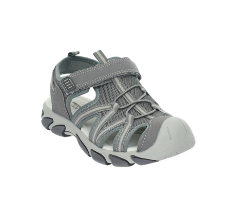 Zabudowane sandały chłopięce sportowe górskie z gumowy czubkiem American Club