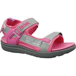 Sandały dziecięce na rzepy Lee Cooper różowe