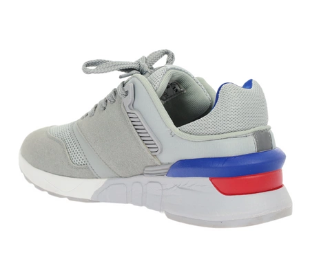 Modne adidasy młodzieżowe męskie szare American Club