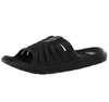 Czarne lekkie klapki męskie basenowe piankowe American Club