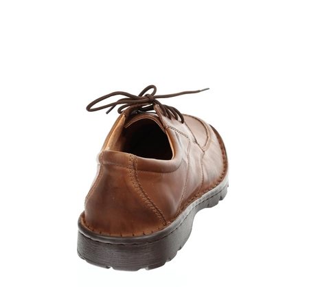 Komfortowe półbuty męskie ze skóry naturalnej ŁUKBUT