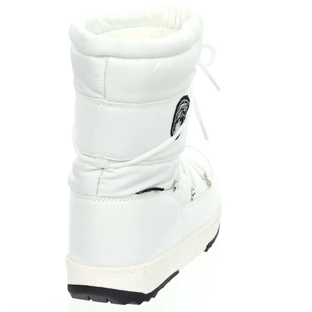 Śniegowce damskie białe wysokie bardzo ciepłe American Club