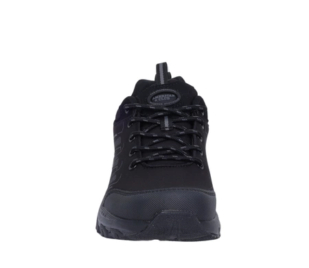 Adidasy czarne nieprzemakalne młodzieżowe z odblaskami American Club