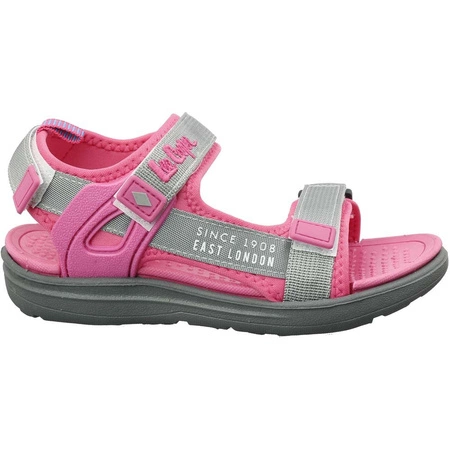 Sandały dziecięce na rzepy Lee Cooper różowe