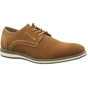 Skórzane półbuty męskie zamszowe American Club