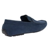 Mokasyny granatowe męskie nobukowe American CY118 NAVY