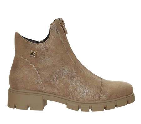 Eleganckie i komfortowe buty zimowe damskie na płaskiej podeszwie Jezzi