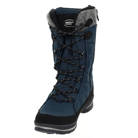 Wysokie śniegowce damskie z membraną softshell American Club