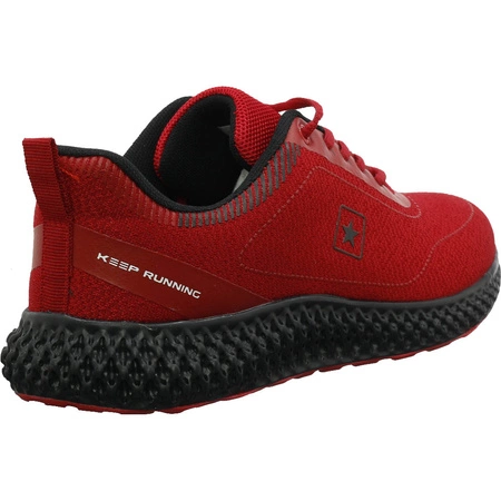 Czerwone adidasy męskie oddychające NEWS