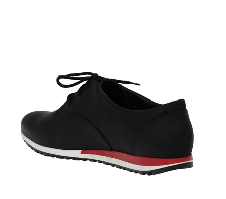 Wygodne półbuty męskie skórzane elegancko-sportowe McBraun