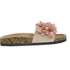Korkowe klapki damskie pudrowy róż Jezzi