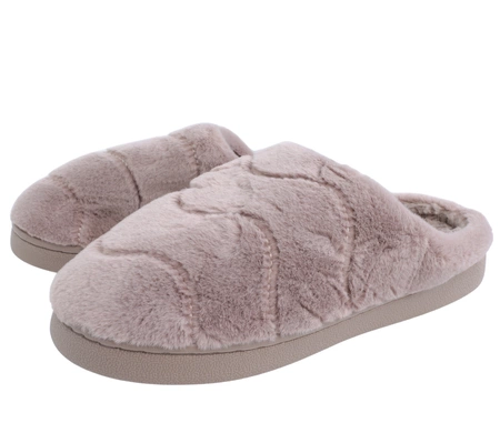 Brązowe kapcie damskie ciepłe mięciutkie idealne na Prezent