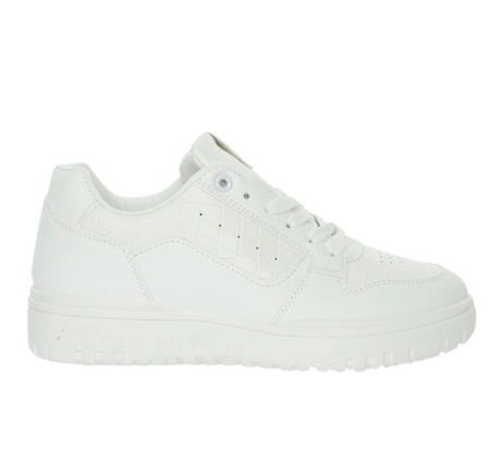 Białe snekaresy na grubej podeszwie adidasy Mc Braun