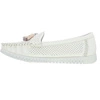 Białe mokasyny damskie skórzane oddychające Jezzi