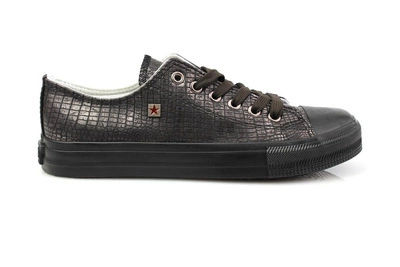 Trampki damskie eleganckie czarne BIG STAR