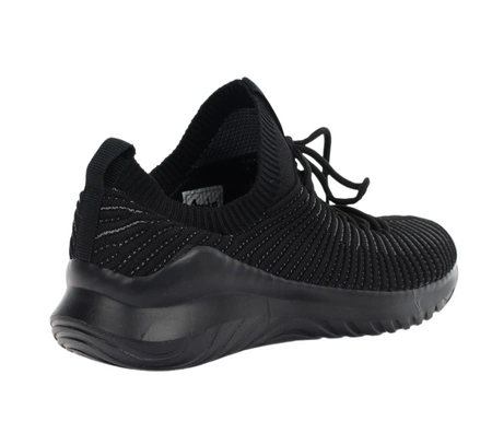 Czarne wsuwane adidasy siateczkowe slip-on American Club