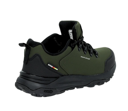 Khaki półbuty męskie z membraną nieprzemakalną softshell adidasy American Club