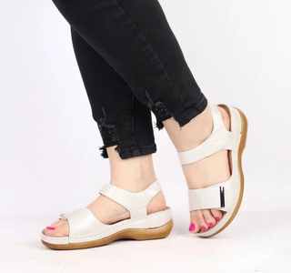 Srebrne eleganckie sandały damskie komfortowe Jezzi