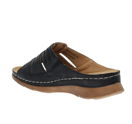 Wygodne damskie klapki zdrowotne szyte Jezzi