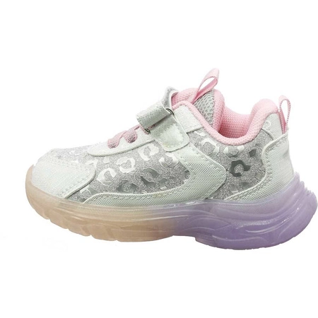 Buty dla dziewczynki na rzep adidasy świecące Clibee