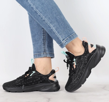 Lekkie adidasy czarne damskie American Club