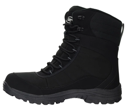 Wytrzymałe i wodoodporne buty zimowe męskie wysokie śniegowce American Club