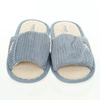 Niebieskie klapki damskie papcie po domu