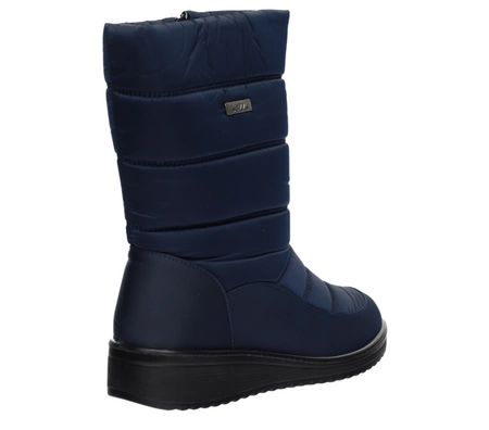 Wysokie śniegowce damskie trzewiki na zamek Jezzi