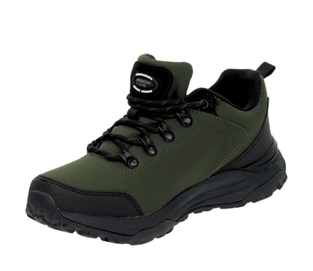 Khaki półbuty męskie z membraną nieprzemakalną softshell adidasy American Club