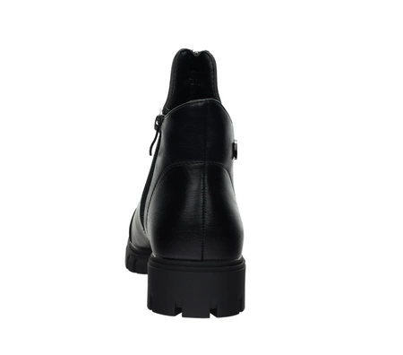 Wygodne i eleganckie półbuty zimowe damskie ocieplane botki Jezzi