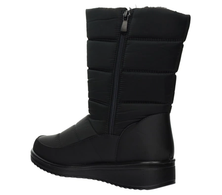 Wysokie śniegowce damskie trzewiki na zamek Jezzi