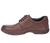 Brązowe skórzane półbuty męskie eleganckie porządne Activ