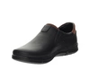 Czarne skórzane półbuty męskie wsuwane kościelne komfortowe POLBUT