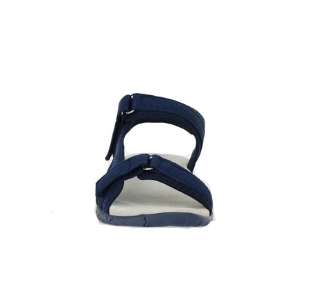 Sportowe sandały damskie na rzepy ze skórzana wkładką American Club