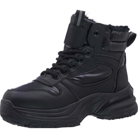 Sneakersy damskie zimowe ocieplane śniegowce Jezzi