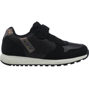 Adidasy dziecięce na rzepy czarne na białej podeszwie American Club