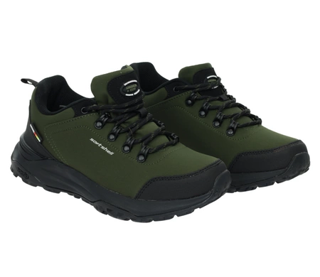 Khaki półbuty męskie z membraną nieprzemakalną softshell adidasy American Club