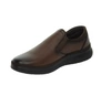 Brązowe półbuty męskie garniturowe kościelne wsuwane UNISOFT