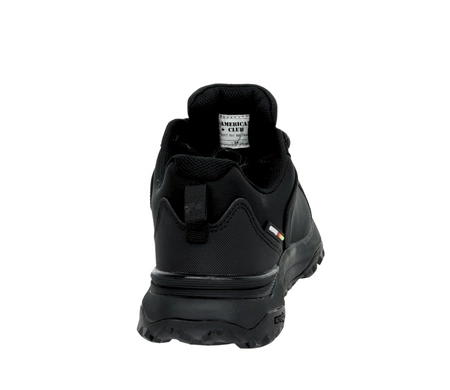 Czarne adidasy męskie z membrana softshell i komfortową wkładką MEMORY Foam Oryginalne American Club