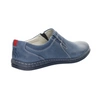 Granatowe półbuty męskie skórzane wsuwane POLBUT