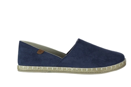 Mokasyny damskie zamszowe espadryle NEWS