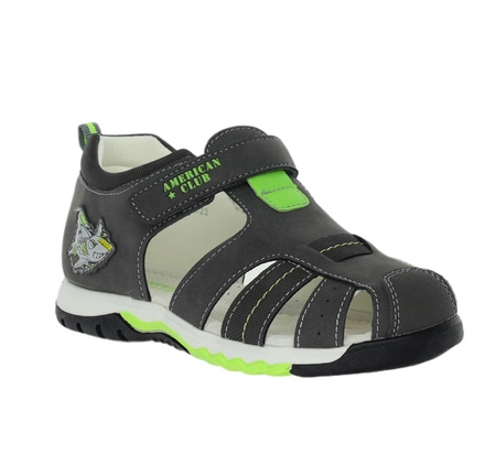 Zabudowane sandały dziecięce dla chłopca American Club