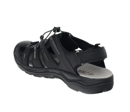 Sandały męskie turystyczne z gumowym czubkiem zabudowanym American Club