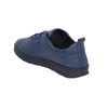 Granatowe skórzane półbuty damskie komfortowe MODO
