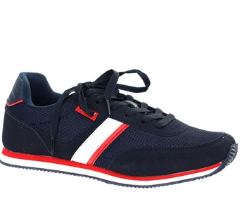 Modne adidasy męskie granatowe American Club